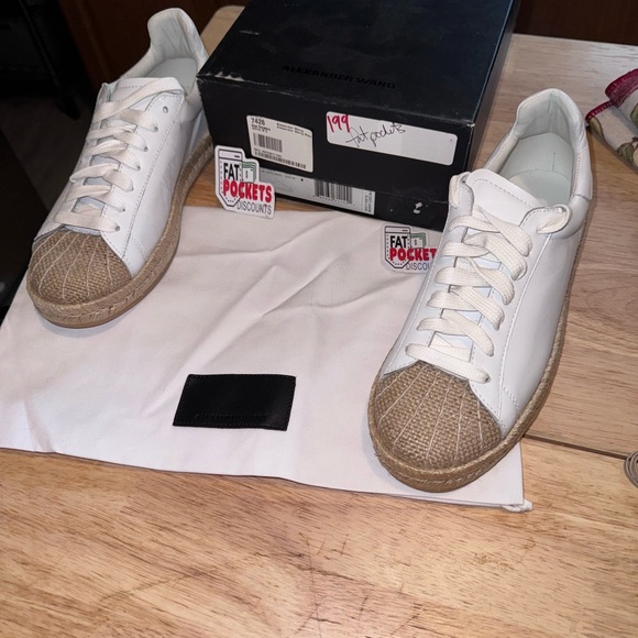 Alexander Wang Rain Optic White size 9 (39) - Picture 4 of 9